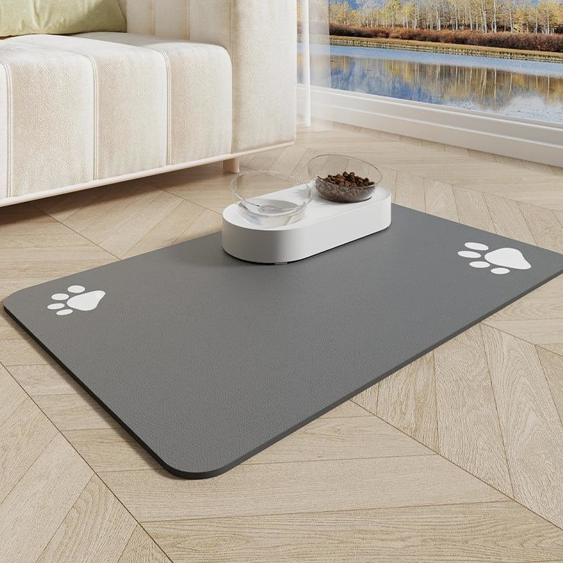 Pet cat dog meal mat,feeding mat,clean and tidy cat mat,cat supplies,absorbent,quick drying,leak proof,splash proof,multipurpose