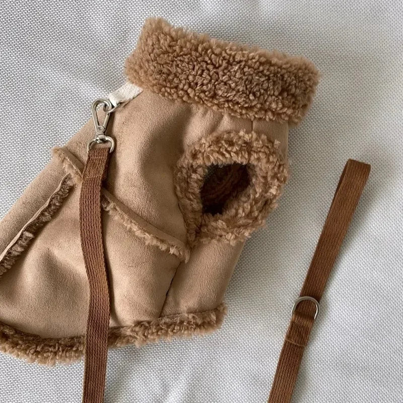 Pet Winter Coat with Furry Lining – Ultimate Warmth and Style for Your Furry Friend